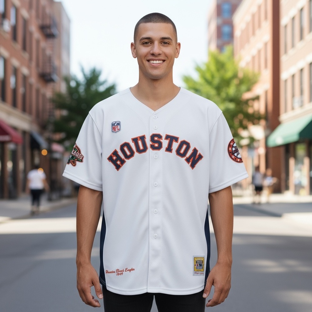 Headgear Classics Authentic Negro League Collection Houston Black Eagles Jersey